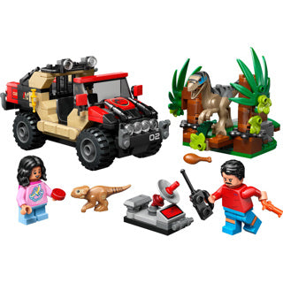 Load image into Gallery viewer, Lego jurassic world 76972 offroad eaptorontsnapping