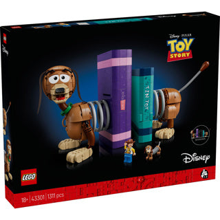 Afbeelding laden in galerijviewer, Lego disney en pixar toy story slinky hond boekensteunen bouwpakket voor volwassenen - 43301