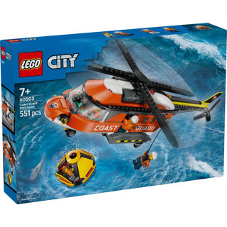 Afbeelding laden in galerijviewer, Lego city exploration 60503 kustwacht helikopter