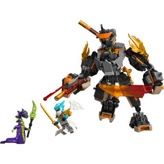 Afbeelding laden in galerijviewer, Lego ninjago 71854 cole's missiemecha en draak zane