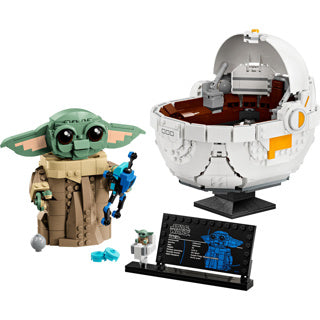 Afbeelding laden in galerijviewer, Lego star wars: the mandalorian™ grogu™ met zweefkinderwagen 75403