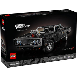 Chargez l'image dans la visionneuse de la galerie, Lego technic fast and furious dodge charger r t auto bouwpakket voor volwassenen 42231