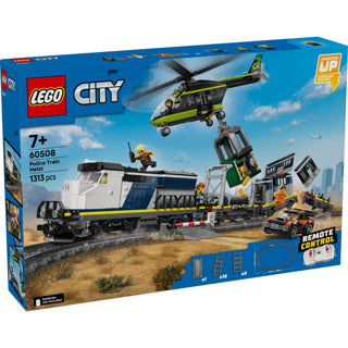 Chargez l'image dans la visionneuse de la galerie, Lego ® city overval op politietrein - speelgoedtreinset - 60508