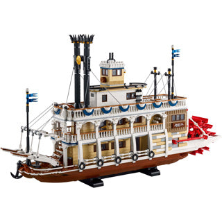 ギャラリービューアに画像をロードする, Lego ideas stoomboot bouwpakket voor volwassenen - 21356