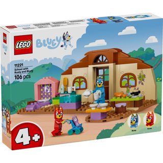 Chargez l'image dans la visionneuse de la galerie, Lego bluey 11221 school met rusty en bluey