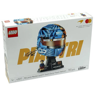 Chargez l'image dans la visionneuse de la galerie, Lego editions mclaren mastercard f1 team helm van oscar piastri bouwpakket voor kinderen 43017