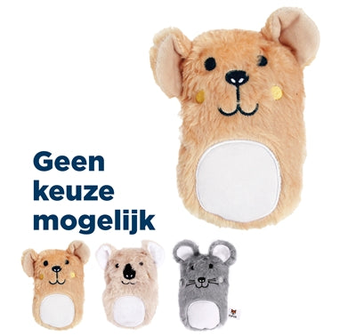Load image into Gallery viewer, Fofos puppy koala hamster muis pluche assorti