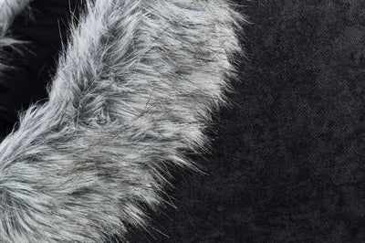 Load image into Gallery viewer, Trixie Kattenmand iglo yelina zwart grijs