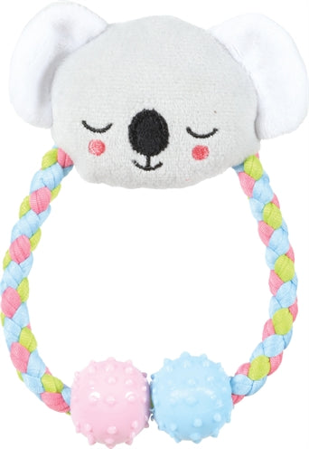 Load image into Gallery viewer, Zolux Puppy tiny pluche koala met touw grijs