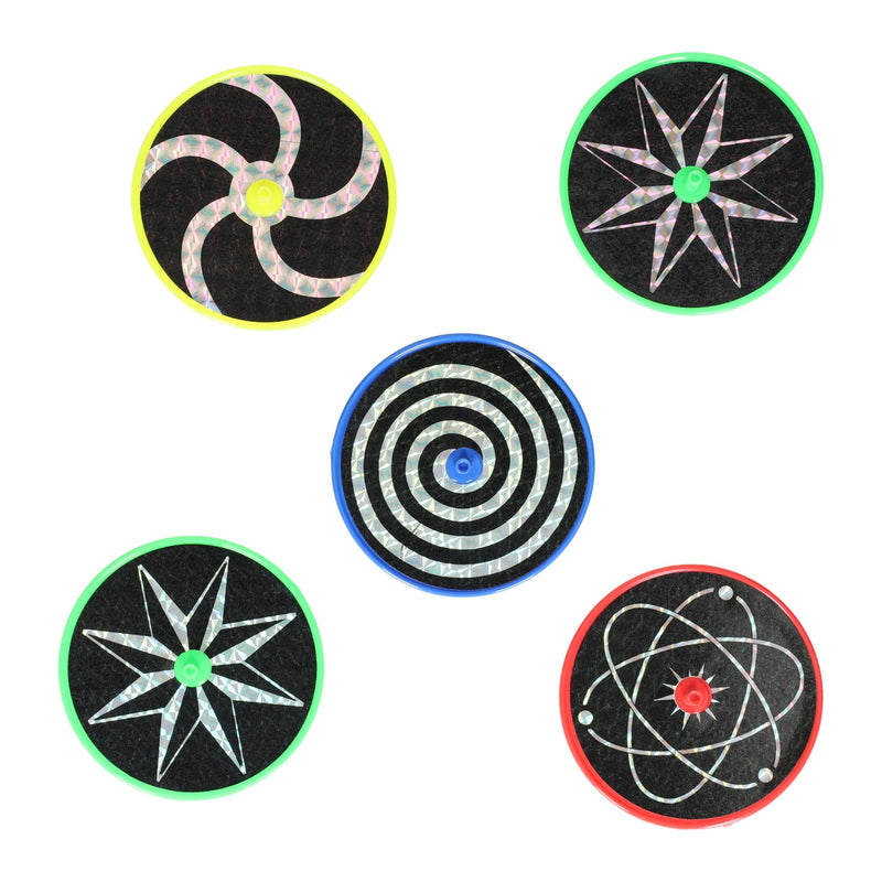 Load image into Gallery viewer, Holografische tollen, set van 5