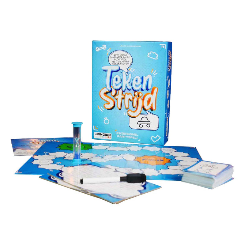 Afbeelding laden in galerijviewer, Pingion games - tekenstrijd bordspel
