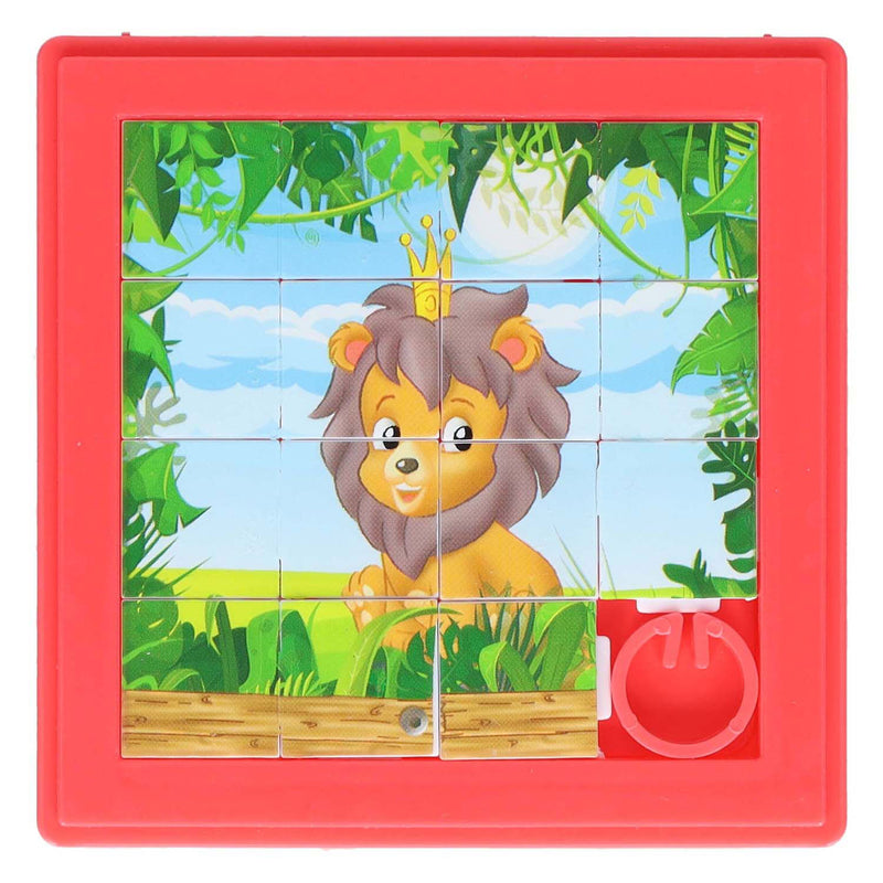Load image into Gallery viewer, Schuifpuzzel dier - 8x8cm