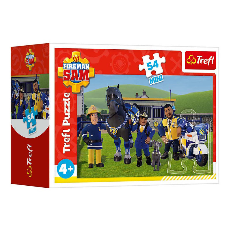 Laden Sie das Bild in Galerie -Viewer, Brandweerman sam mini puzzel - 54st.