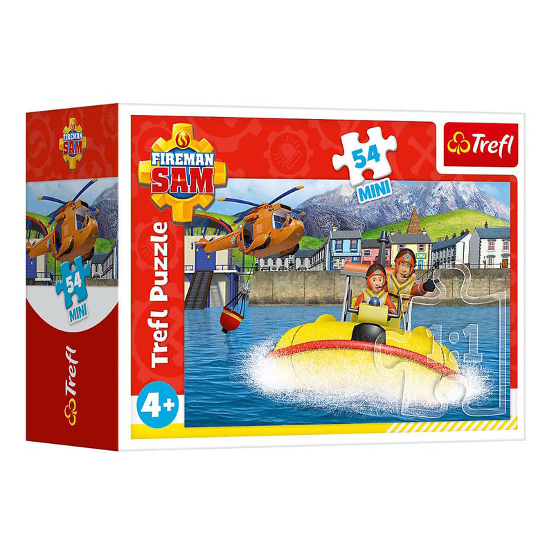 Laden Sie das Bild in Galerie -Viewer, Brandweerman sam mini puzzel - 54st.