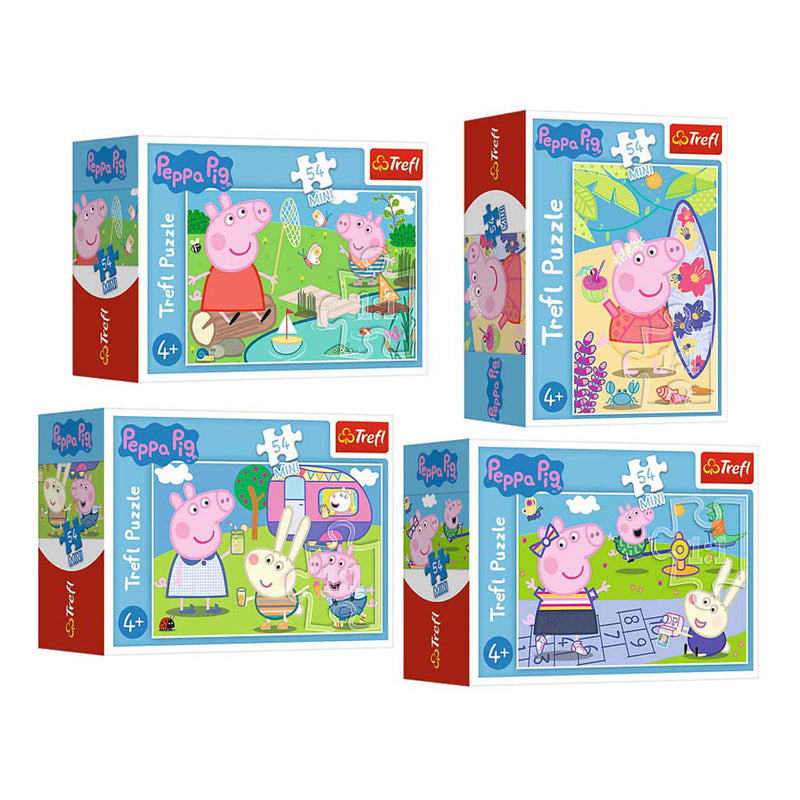 Laden Sie das Bild in Galerie -Viewer, Peppa pig mini puzzel - 54st.