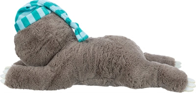 Afbeelding laden in galerijviewer, Trixie pluche luiaard grijs met heartbeat voor puppy