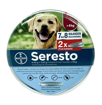 Load image into Gallery viewer, Bayer Seresto tekenen vlooienband hond