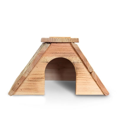 Load image into Gallery viewer, Utopia Caviahuis schuin dak gebrand douglas hout