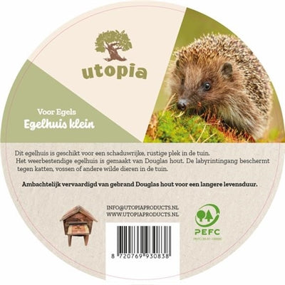 Load image into Gallery viewer, Utopia Egelhuis gebrand douglas hout