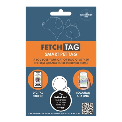 Load image into Gallery viewer, Fetch tag Smart pet tag