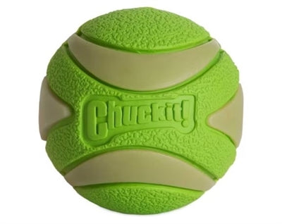 Load image into Gallery viewer, Chuckit max glow ultra squeekerbal groen