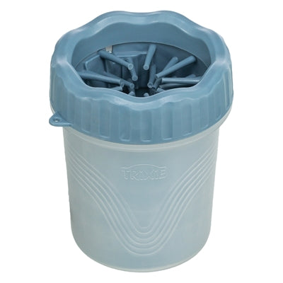 Load image into Gallery viewer, Trixie Pootreiniger voor de hond silicone pp blauw