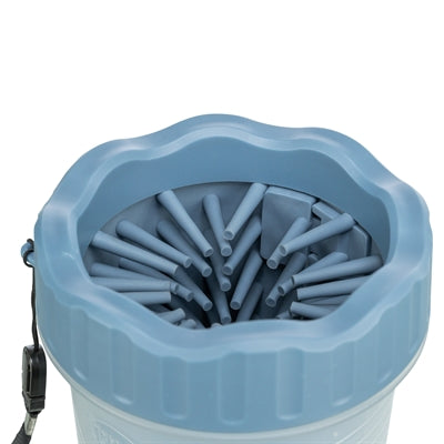 Load image into Gallery viewer, Trixie Pootreiniger voor de hond silicone pp blauw