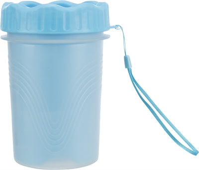 Load image into Gallery viewer, Trixie Pootreiniger voor de hond silicone pp blauw