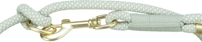 Load image into Gallery viewer, Trixie soft rope hondenriem verstelbaar saliegroen mint