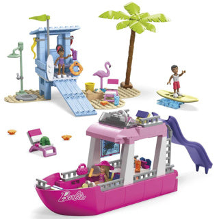 Afbeelding laden in galerijviewer, Mattel Mega Droomboot Bouwset, 317dlg.