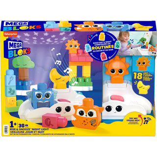 Laden Sie das Bild in Galerie -Viewer, Fisher price mega blocks rise snooze night light