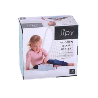 Load image into Gallery viewer, Jipy vormenstoof hout uni | 2 stuks