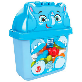 Laden Sie das Bild in Galerie -Viewer, Mattel mega bloks animal buckets fisher price assorti | 4 stuks