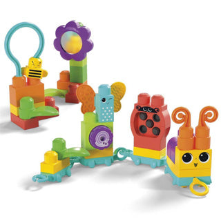 Afbeelding laden in galerijviewer, Mega bloks move' n groove caterpillar bouwset - 30dlg.