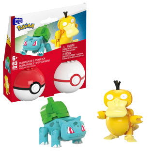 Cargue la imagen en el visor de la galería, Pokémon mega bulbasaur n psyduck