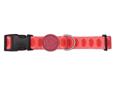 Afbeelding laden in galerijviewer, Morso halsband gerecycled lipstick roze
