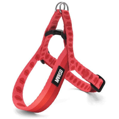 Load image into Gallery viewer, Morso mini hondentuig verstelbaar gerecycled lipstick roze