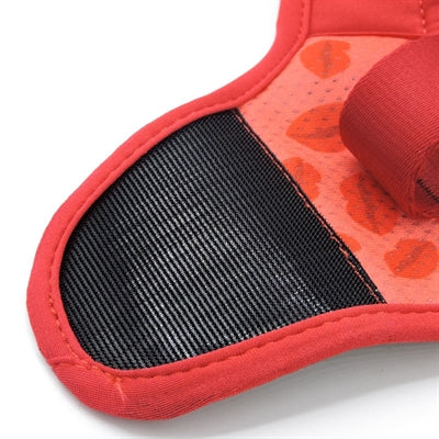 Load image into Gallery viewer, Morso hondentuig body mesh gerecycled lipstick roze