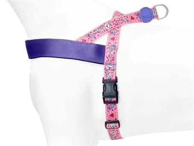 Load image into Gallery viewer, Morso norwegian hondentuig gerecycled sweet tweet roze