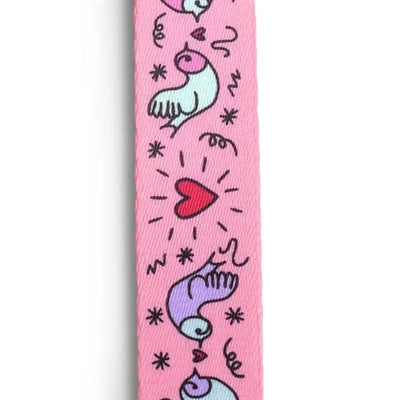 Load image into Gallery viewer, Morso hondentuig h-tuig gerecycled sweet tweet roze