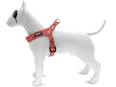 Load image into Gallery viewer, Morso mini hondentuig verstelbaar gerecycled pink think roze