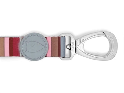 Load image into Gallery viewer, Morso hondenriem gerecycled skyline rood roze