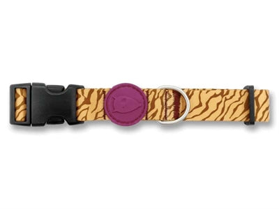 Afbeelding laden in galerijviewer, Morso halsband hond gerecycled jungle drum oranje