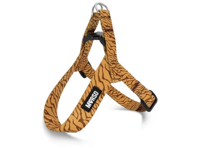 Load image into Gallery viewer, Morso mini hondentuig verstelbaar gerecycled jungle drum oranje