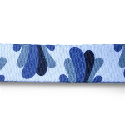 Load image into Gallery viewer, Morso hondenriem gerecycled splash blauw