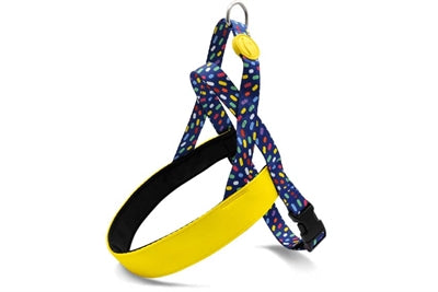 Load image into Gallery viewer, Morso norwegian hondentuig gerecycled color invaders paars