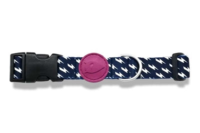 Load image into Gallery viewer, Morso halsband hond gerecycled power flow zwart