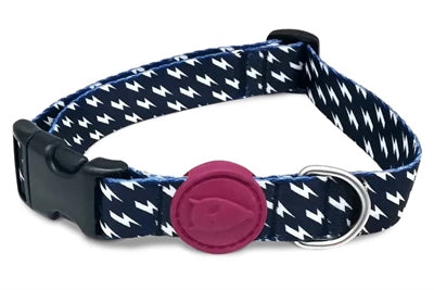 Load image into Gallery viewer, Morso halsband hond gerecycled power flow zwart