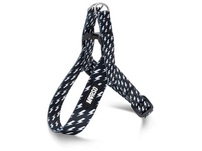 Load image into Gallery viewer, Morso mini hondentuig verstelbaar gerecycled power flow zwart