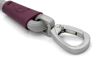 Load image into Gallery viewer, Morso hondenriem soft rope gerecycled grey grijs